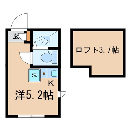 和田町駅 徒歩7分 1階の物件間取画像